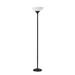 Winston Porter Wendelgard 71" Torchiere Floor Lamp Metal in Black | 71 H x 13.75 W x 13.75 D in | Wayfair WNSP2038 44284566