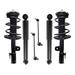 2006-2012 Toyota RAV4 Front and Rear Shock Strut Coil Spring Sway Bar Link Kit - Detroit Axle