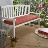 Breakwater Bay Outdoor Sunbrella Seat Cushion, Glass in Red/Gray | 2 H x 57 W x 24 D in | Wayfair 661FA4FCDE69452892A22B18994C0046