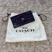 Coach Bags | Navy Coach Leather Wallet | Color: Blue | Size: Os