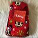 Disney Bath | Disney Mickey & Minnie Holiday Hand Towel Set | Color: Red | Size: Os