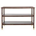 TUDOR 2 SHELF CONSOLE TABLE - Safavieh CNS6601A