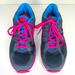 Nike Shoes | Nike Dual Fusion Size 7 Gray, Pink, & Turquois Running Shoe Womens | Color: Blue/Pink | Size: 7