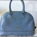 Coach Bags | Coach Blue Glitter Small Satchel Crossbody Bag | Color: Blue | Size: Os