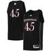 Men's adidas #45 Black Louisville Cardinals Swingman Basketball Jersey