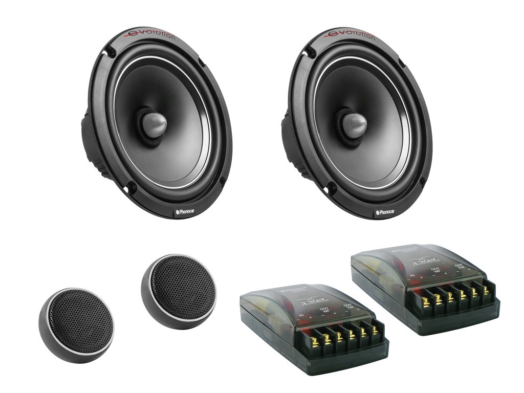 PHONOCAR 2-Wege System Evolution Lautsprecher 02687 Image
