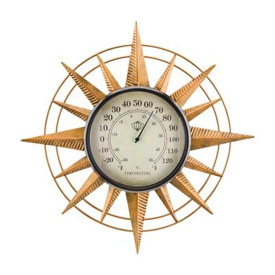 Thermometer Wall Decor - Compass