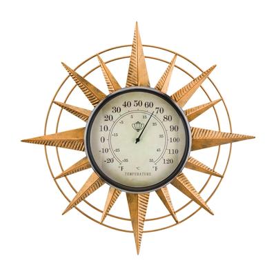 Thermometer Wall Decor - Compass