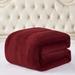 3 Piece Sherpa Plush Micro Suede Comforter Set