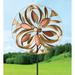 Freeport Park® Innes Rotating Wind Spinner Caesar Rotator Metal | 76.25 H x 26 W x 9.5 D in | Wayfair 2AE4769A5491400C86F720165057C2EA