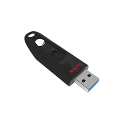 SanDisk USB 3.0 Stick 128GB Ultra Typ-A (R) 130MB/s SecureAccess Retail-Blister Image