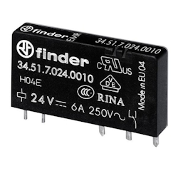 Finder Steck-/Print-Relais 34.51.7.024.0010 345170240010 Image