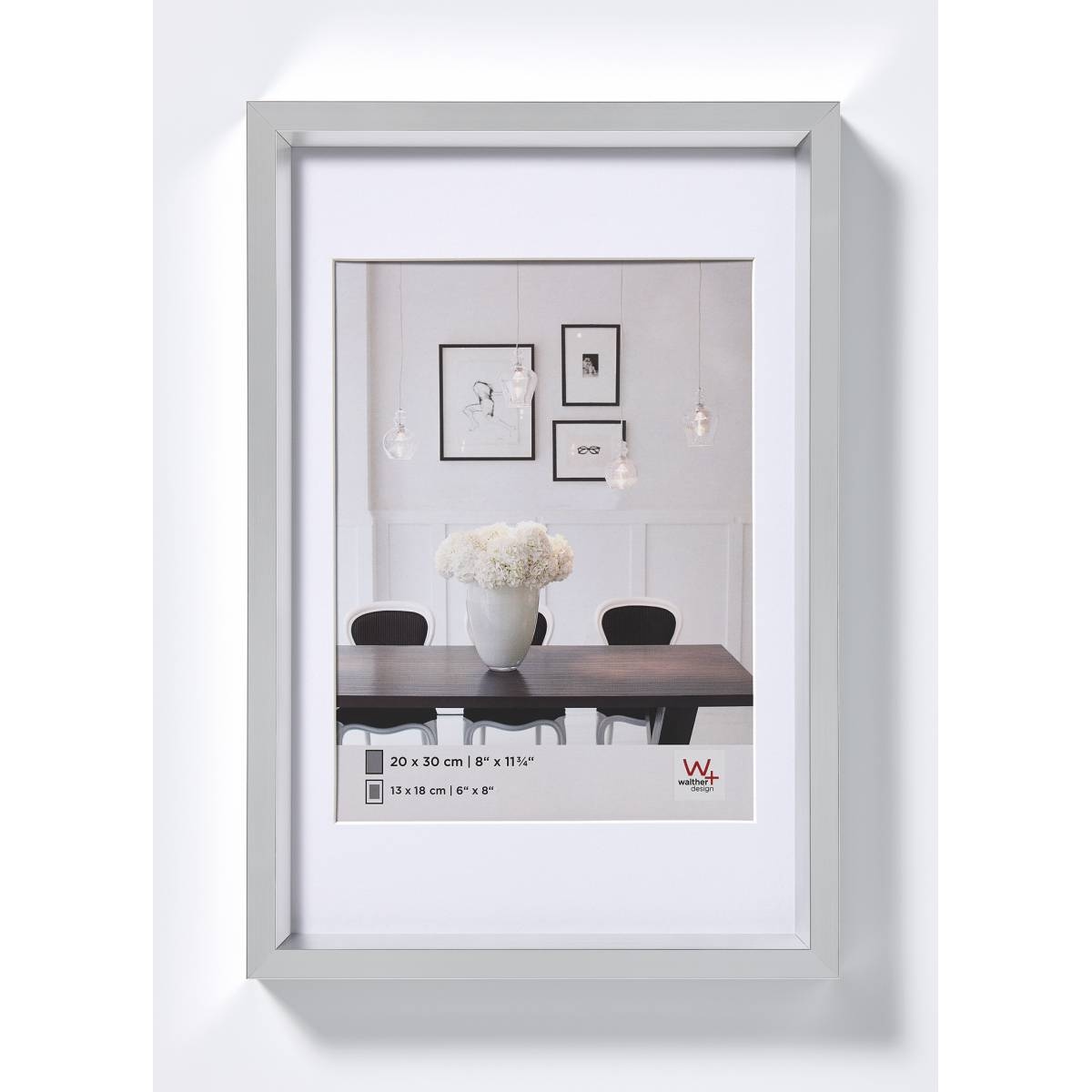 walther + design ES060S,Steel Style Kst.Rahmen 050X060 SILBER Image