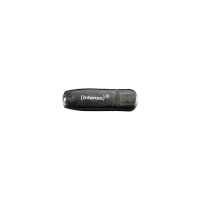 Intenso Rainbow Line - 16 GB - USB Typ-A - 2.0 - 28 MB/s - Kappe - Schwarz