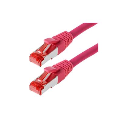 Helos Patchkabel S/FTP Cat 6 magenta 0,5m Image