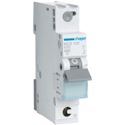 Hager LS-Schalter 1P 6kA C-20A QuickConnect 1M Image