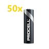 50x Duracell Procell MN1500 Mignon Mignon AA LR6 Batterie