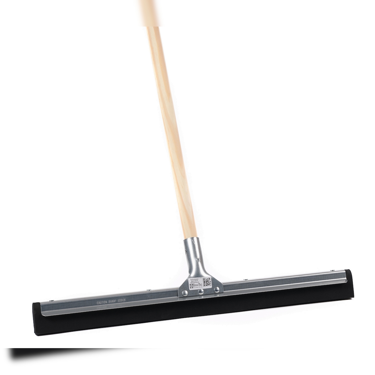 XXL Wasserschieber Gummischieber 75cm Breit mit Holzstiel 160cm Lang Bodenabzieher Abzieher mit Stiel Wasserabzieher Image