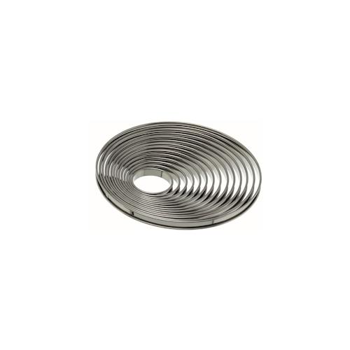 1 x SCHNEIDER Tortenring rund, mit Borde 120 mm 120 x 20 mm