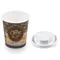 VEPATIM 100x Coffee To Go Becher Espresso Ristretto mit Trinkdeckel 80 ml 110 ml