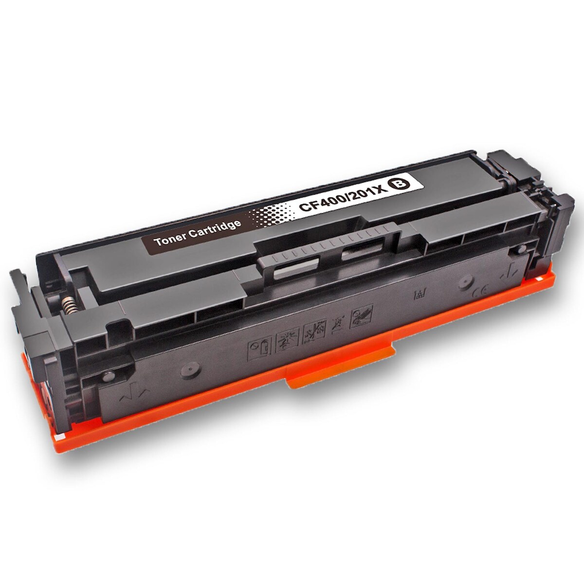 Kompatibel HP 201X, CF400X BK Schwarz Black Toner Patrone für 2.800 Seiten von D&C Image