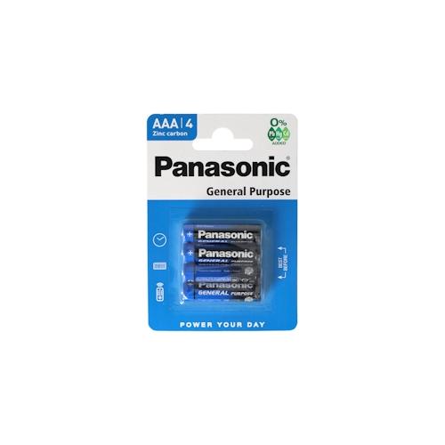 Panasonic General Purpose Micro R03BE 4BP 4 Stück AAA R03 im Blister