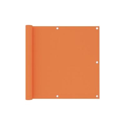 vidaXL Balkon-Sichtschutz Orange 90x300 cm Oxford-Gewebe Image