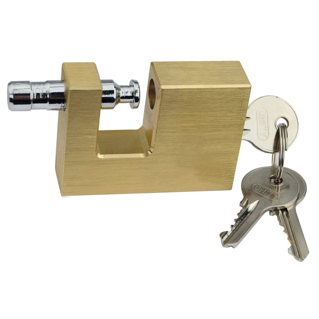 Brüder Mannesmann Vorhängeschloss Messing 80 mm Image