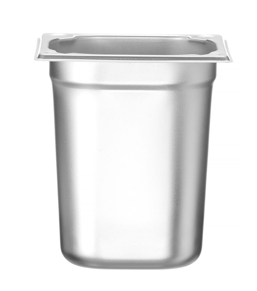Hendi GN-Behälter Kitchen Line GN1/6 mit 3,4 Liter aus Edelstahl Image