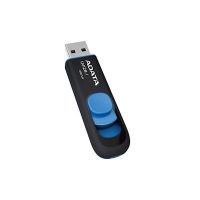 ADATA DashDrive UV128 USB-Flash-Laufwerk 32 GB USB 3.0 Schwarz/Blau Image