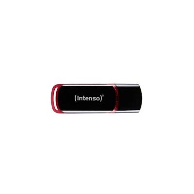 Intenso Speicherstick Business Line, USB 2.0, schwarz-rot, Kapazität 64 GB