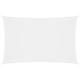 vidaXL Sonnensegel Oxford-Gewebe Rechteckig 2x4,5 m Weiß