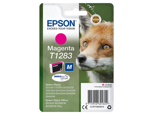 Tinten EPSON C13T12834012 EPSON BX305F TINTE MAGENTA Image