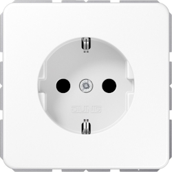 Jung SCHUKO-Steckdose CD 1520 KI WW CD1520KIWW Image