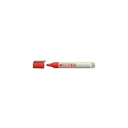 Marker 21 Rund 1,5-3mm rot nachfüllbar mit edding T 25