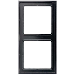 Jung Rahmen 2-fach sw LS 982 SW LS982SW Image