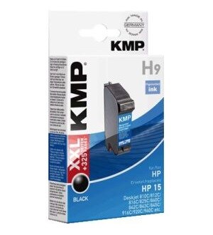 KMP Schwarz Tintenpatrone für HP Deskjet 38XX 81X 825 84X 916 920 Officejet 5110 v30 v40 v45 psc 500 750 950 Image