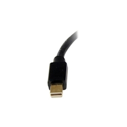 StarTech.com Mini DisplayPort auf DVI Adapter / Konverter St/Bu DVI-Adapter M bis DVI-I W 10.2 cm Schwarz Image