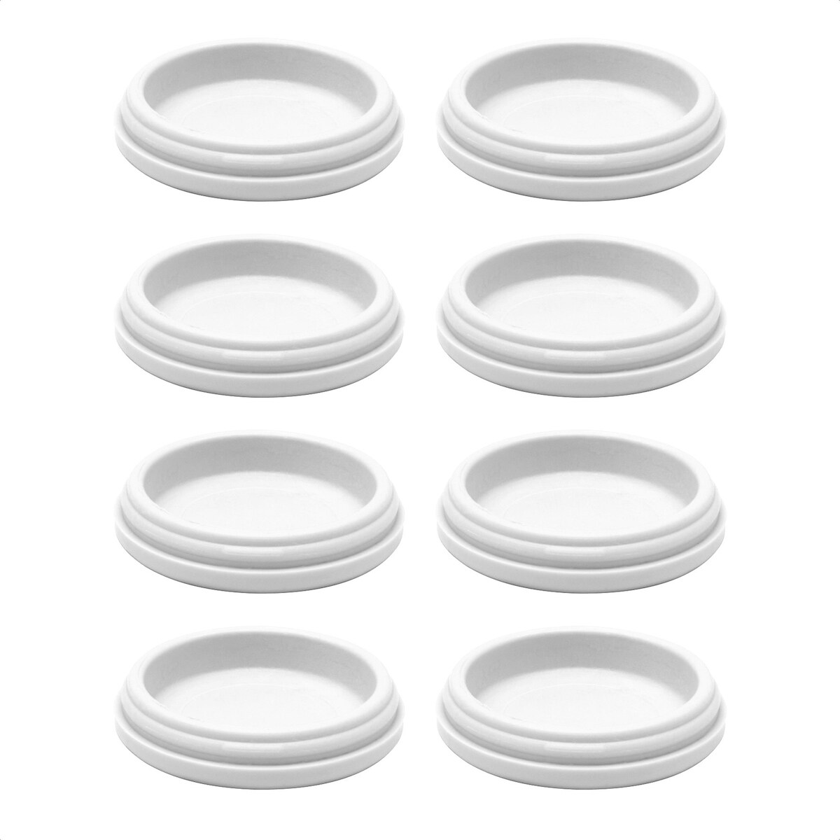WAGNER QuickClick® Kunststoffgleiter HYPER - 8er-Set Ersatzgleiter Ø 30 mm - für Basis Ø 30 mm - DE Ware - 15793000 Image