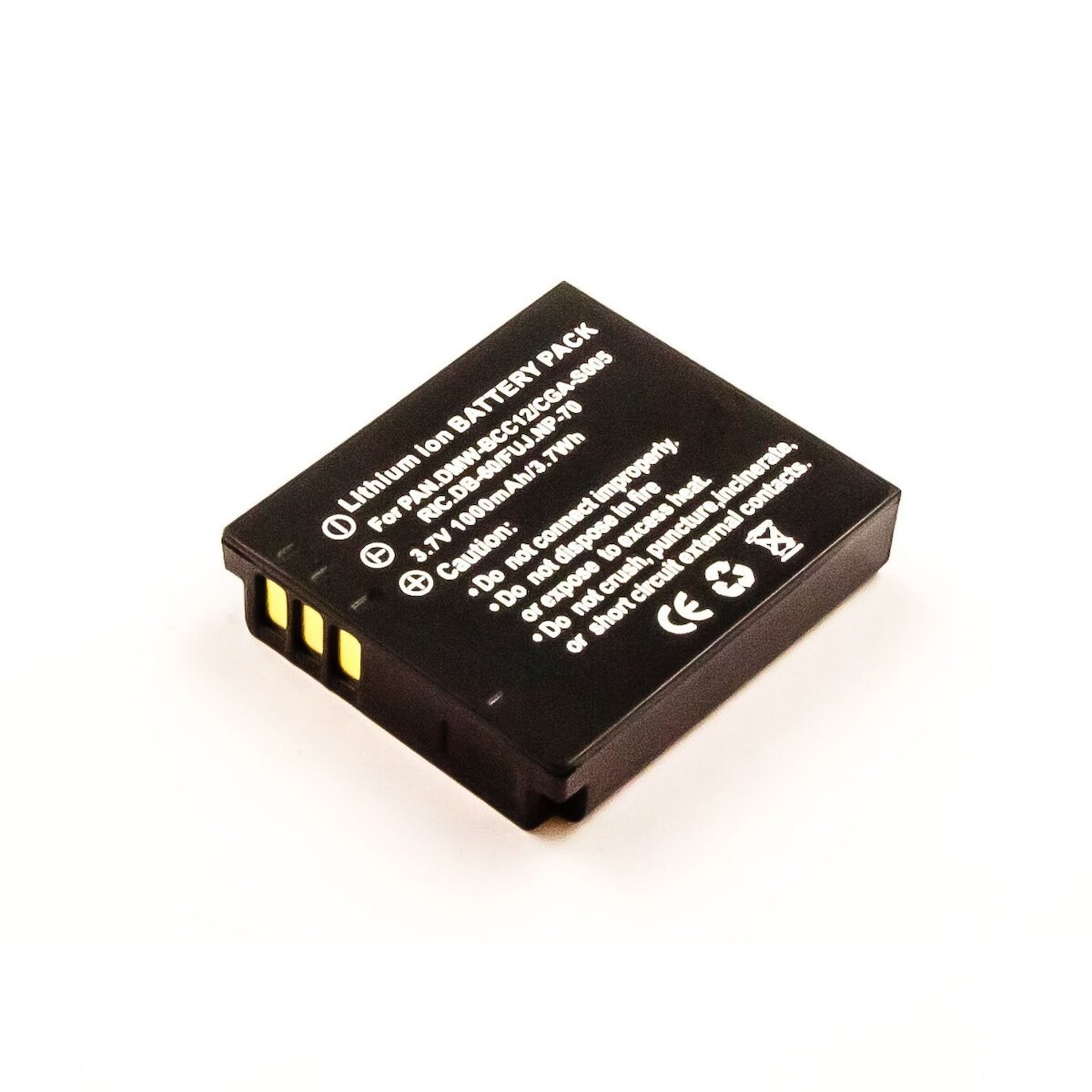 AGI Akku kompatibel mit Ricoh Caplio GR Digital II Image