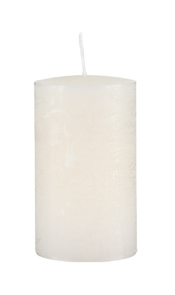 Kopschitz Kerzen Kopschitz durchgefärbte Rustica Kerze, Stumpenkerzen Champagner, 10 x 5 cm, 1 Stück, rußarm, tropffrei Image