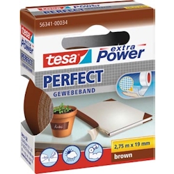 tesa Gewebeklebeband extra Power Braun Image