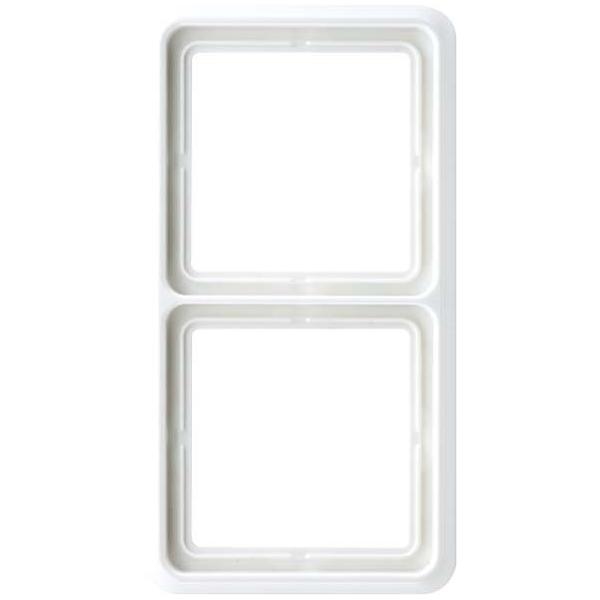 Jung Rahmen 4-fach ws CD 584 W CD584W Image