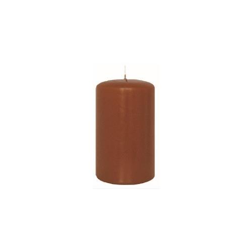Kopschitz 4er Set Oster, Frühling, Stumpenkerzen Haselnuss 10 x Ø 6 cm