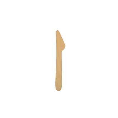 Papstar 10 Messer, Holz "pure" 16,5 cm