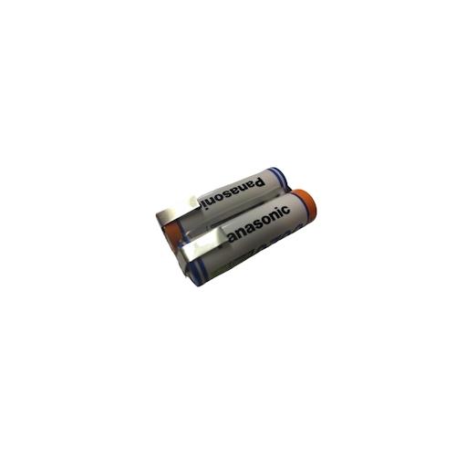 Panasonic 2er Reihe Lötfahne AA Mignon 2,4V 2700mAh Hochstrom-,Schnellladefähig