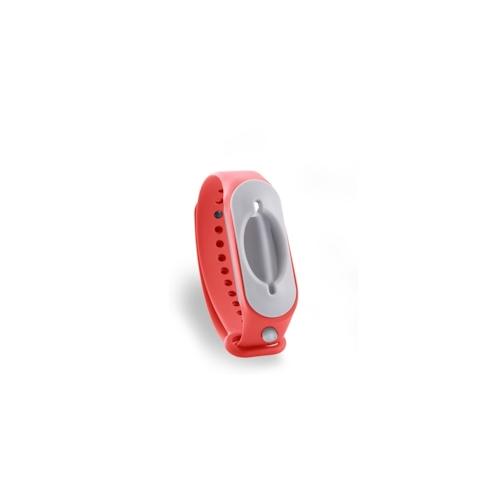 Cleanbrace Desinfektionsarmband 2.0 in Rot – Armband für Desinfektionsmittel – 1 Stück