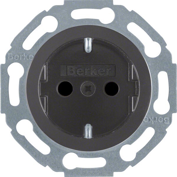 Berker Steckdose sw/gl 475501 Image