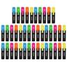 40x GENIE Textmarker 5 Farben Neon Marker Set Highlighter Stifte Leuchtmarker