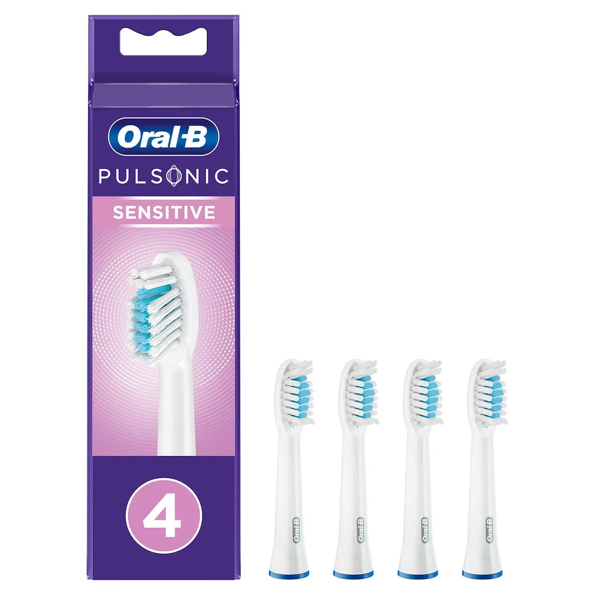 Oral-B Pulsonic Sensitive 4 Stück(e) Weiß Image